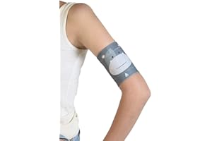 KAIO-DIA Dia-Band ENFANT, brassard de maintien et de protection pour capteur de glycémie Freestyle Libre, Medtronic, Dexcom ou Omnipod – Bandeau pour diabétique réutilisable