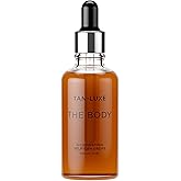 Tan Luxe THE BODY Self Tanning Drops, Medium/Dark (50ml) Add tanning drops to skin care for a personalized body tan, cruelty-