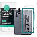 Ibywind Schutzfolie kompatibel mit Realme GT Master Edition,mit Kamera Schutzfolie(Metall Material), Inklusive Easy Install K