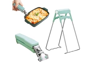 Sunbbingsp Lot de 1 pinces à aliments chauds, pinces à four, pour déplacer la plaque chauffante Bol Plateau Instant Pot (Vert)