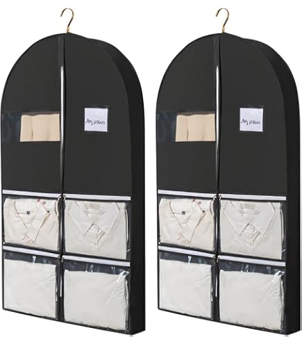 Bieiyhe - Borsa Portaabiti Per Bambini Con 5 Tasche, Impermeabile E Antipolvere, Ideale Per Viaggi E Gare - Foto 5