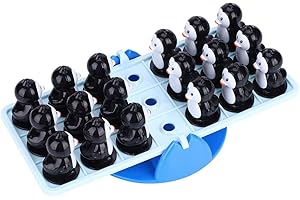 ZERODIS Penguin Balance Seesaw Toy, Creative Balance Seesaw Game Multiplayer Intelligence Development Brain Teaser Toys for Kids