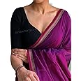 DEVIKA TEXTILES Authentic Narayanpeth 100% Pure Cotton Saree With Running Blouse Piece (Same as saree)