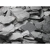 Der Naturstein Garten 5 kg Original Deutscher Schiefersplitt 60-120 mm für Terrarium/Aquarium - Lieferung KOSTENLOS