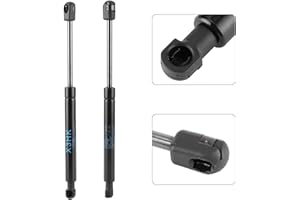 KIMISS 284mm Supporti cofano anteriore-Duokon Coppia di ammortizzatori di supporto pressurizzati a gas per ammortizzatori anteriori 51233400352 Adatto per X3/E83 2004-2010 (acciaio inossidabile)