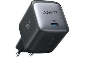 Anker Nano II Chargeur USB C 65 W avec Puissance de Charge Rapide, Technologie GaN II, Compatible avec MacBook Pro/Air, Galaxy S20/S10, iPhone 16, iPad Pro, Pixel