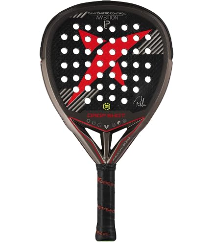 Pala Da Padel Dunlop Rocket Ultra – Tondo, Peso 365g, Nucleo Pro EVA, Per Prestazioni E Comfort