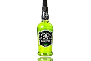 BARBERTIME Aftershave Cologne | Men Spray Cologne Fragrance | Professional Barbers Hairdressers and Traditional Turkish Cologne Green Potion Of Morgan 400 ml (No 4)