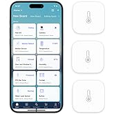Aqara Temperature and Humidity Sensor 3-Pack, Zigbee, Requires AQARA HUB | for Remote Control and Home Automation, Wireless H