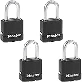 Master Lock Dış Mekan Tuş Kilidi, Ağır Hizmet Tipi Hava Koşullarına Dayanıklı Asma Kilit, Dış Mekan Kullanımı i&ccedil;in Anahtarlı 