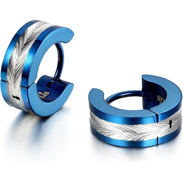 JewelryWe sieraden Dames-oorringen van roestvrij staal, grote creolen in de vorm van een hart, oorstekers, zilverkleurig, 35, 46 en 55 mm, Roestvrij staal, Geen edelsteen