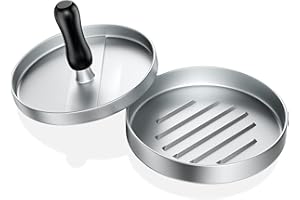 Ceisazira Moule Steak Haché en Aluminium, Presse Steak Haché, Presse Burger, Steak Haché Press, Steack Haché, Presse Hamburger, Moule a Steak Haché, Presse a Steak Haché Antiadhésive, Moule Burger