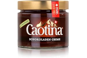 ‎CAOTINA Caotina Crème Chocolat Brotaufstrich 300 g / Schokocreme / Schokoaufstrich / Schweizer Schokolade