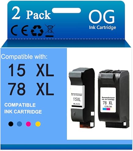 TONER EXPERTE® Sostituzione Per HP 15 78 2 Cartucce D'inchiostro - Foto 4