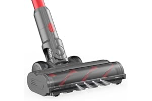 FEVORCS Szczotka część zamienna kompatybilna z Dyson V7, V8, V10, V11, V15, duża dysza podłogowa 26 cm, akcesoria do twardych podłóg i dywanów