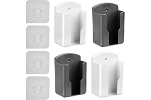 Wvu & Wvo 4 soportes para mando a distancia y caja de almacenamiento multifunción, adecuado para aire acondicionado, hogar, oficina y escuela