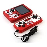 Bilger Sup 400 Oyunlu 3" Mini Atari Retro Game Nostalji Oyunlar, Kırmızı