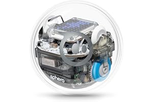 Sphero BOLT: App-Enabled Robotic Ball, STEM Learning and Coding Toy for Kids, Programmable LED Matrix, Bluetooth Connection, Learn Javascript and Scratch, Swift Playground Compatible