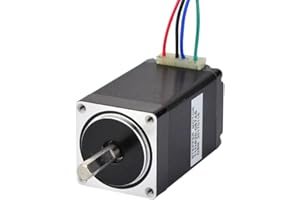 STEPPERONLINE Moteur pas à pas Nema 11 - 12 Ncm - 0,67 A - Bipolaire - 1,8 deg - 28 x 51 mm - 4 fils - Pour imprimante 3D - Fraise CNC