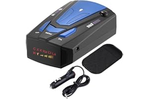 FiTspi Car Radar 16 Band V7 GPS Speed Police Safe Detector, Stay Informed on the Road with 360° Laser Detection, Voice Alerts, and GPS Accuracy for Comprehensive Road Safety Awareness