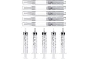 MAKENLUG 10pcs Paint Touch Up Pen, Wall Repair Kit for Walls Needle Tubes Fillable Touch Up Paint Brush Pen Touch Up Paint Brushes for Wooden Floor Furniture Cabinets Desk Window