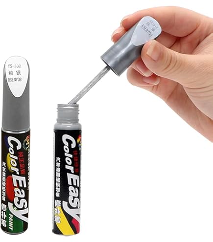 Prowithlin Lackstift Auto 40ml - 2 Stück Kratzer Reparatur Stift Mit Pinsel & Metallspitze