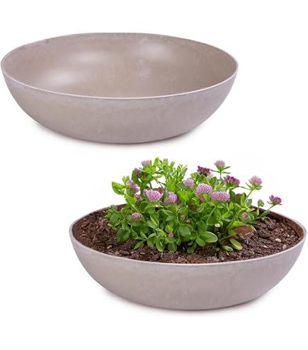 Vaso Rotondo In Plastica 45 Cm Antigelo Per Esterno E Interno - Colore Non Specificato