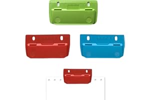 EUYKQNOI 3 Stück locher für ordner locher klein Taschenlocher, Mini-Taschenlocher für Etikettenbindung, Aktenlocher, Locher für Schule, Büro und Zuhause