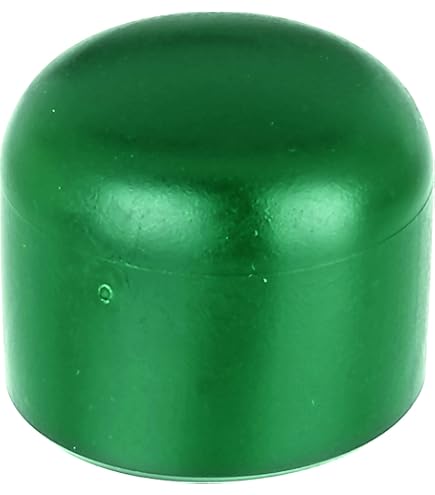 8 Tappi Per Pali Recinzione In PVC - Diametro 48mm, Verde, Resistenti Alle Intemperie - Foto 2