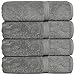 Produktbild Chakir Turkish Linens Superior Lang-Stabile türkische Baumwolle Handtücher umweltfreundlich Bath Towels grau