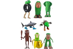 fufupaw 8 Stück Brainrot Figuren, Lustige Italian Brainrot Sammlerfiguren Für Kinder Und Erwachsene, Tralalero Tralala Spielzeugfiguren, Perfekte Schreibtischdekoration Für Gaming-Fans Ab 6 Jahren