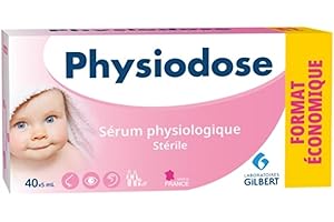 Gilbert Physiodose Physiological Serum - Box Of 40 Single Doses , 5 Ml (1Er Pack)