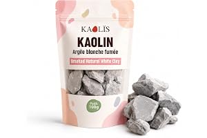 Rökt kaolin/Kalaba/Mabele/Essbarer Ton/Clay/Calaba - från Benin