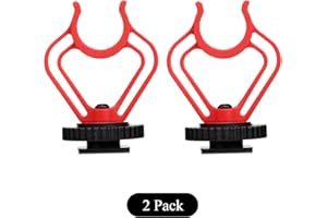 ‎BOYA Akcesoria do mikrofonów, uchwyty do montażu wstrząsów do mini kardioidalnego mikrofonu (2 sztuki)