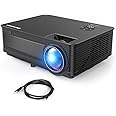 Excelvan M5 1080P Full HD LED Projector with 2 HDMI Ports and VGA Input