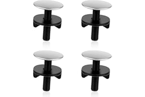 PEOVLVN 4 Stück Wasserhahn Lochabdeckung,44mm Edelstahl Küchenhahn Lochabdeckung,Spülbecken Abdeckung Edelstahl-Stecker Gute Abdichtung Wasserhahn Loch Abdeckung Küche für Spül Beckenloch Stopfen