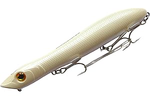 momolures ULTIMA Leurre de pêche Topwater Momomouth 125 mm 18 g pour bar, mer, pêche en mer, kit de patchinko