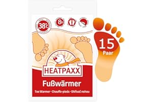 ‎HEATPAXX HeatPaxx Fußwärmer | 5, 10, 15, 30 und 40 Paar | EXTRA WARM | Hauchdünne Zehenwärmer, Wärmepads | für unterwegs und daheim
