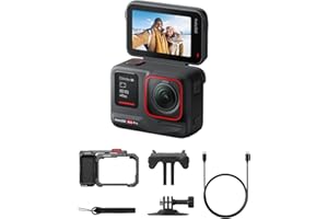 Insta360 Ace Pro Pack Xplorer Gris Ardoise - Caméra d'action étanche conçue avec Leica, capteur de 1/1,3", réduction du Bruit par l'IA pour Une qualité d'image inégalée, 4K 120ips