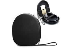 STEELFEVER Large Headphone Case Universal Portable Protective Cover Pouch Bag Storage Box (21CM x 19CM x 6CM)