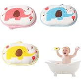 Joyzzz Bebek Banyo S&uuml;nger Seti, 3 ADET Bebek Banyo S&uuml;ngeri, Saf Pamuk ile Yumuşak Bebek Duş S&uuml;ngeri, Hassas Ciltler i&ccedil;in Kari