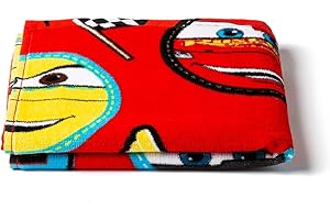 Caleffi Cars Speed Asciugamano, Cotone, Unica, CM. 50X80, 1007905, Disney