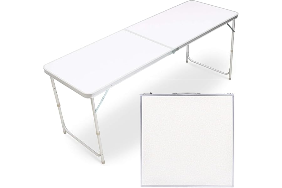 Oypla 4ft Folding Outdoor Camping Kitchen Work Top Table