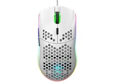 USB Gaming Mouse, Aerbee Honeycomb Hollow Design Ergonomic Wired Mouse with Backlight, up to 6400 DPI, RGB Gaming Mouse for M
