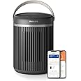 Philips 3000 Series Energy Efficient Connected Fan Heater 2000W, Up to 50% Energy Saving with Eco AI, Quiet 24db(A), 5 Safety Features, 45° Oscillation, Dark Gray (CX3120/01)