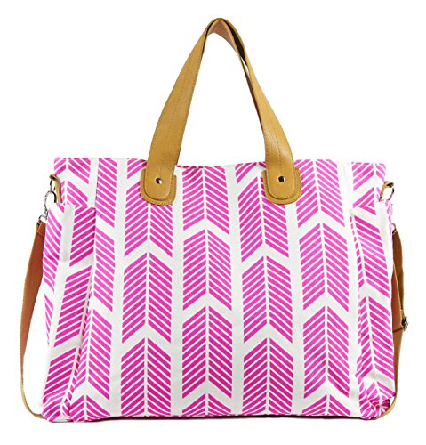 White Elm Women's Arrows Weekender Tote Bag One Size Pink