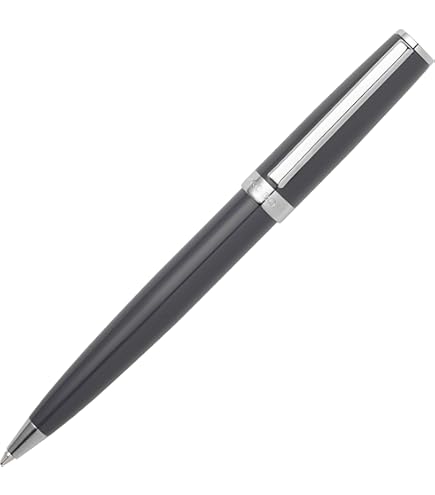 HUGO BOSS - Penna a sfera ICON nera. high-end ed elegante con