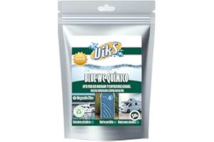 Viks | Pastillas azules para WC | 50 ud UltraPotentes | Eliminación Deshechos Orgánicos y Papel | Desodorizante para Caravanas, Baños portatiles, Potty | Fragancia Bosque