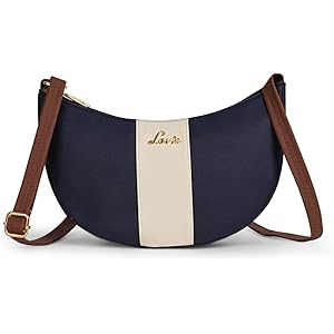 Lavie Women\'s Bonnie Hobo Colorblock Crossbody Sling Bag | Ladies Purse Handbag | Gift for Women