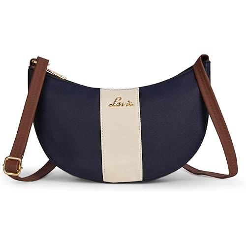 Lavie Women\'s Bonnie Hobo Colorblock Crossbody Sling Bag | Ladies Purse Handbag | Gift for Women